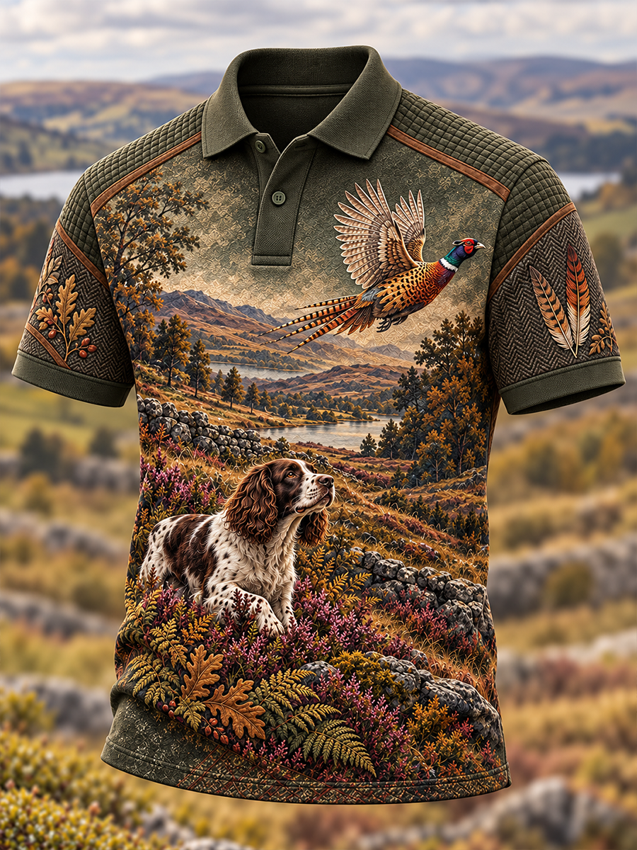 Men's Hunting Season Culture Polo Shirt