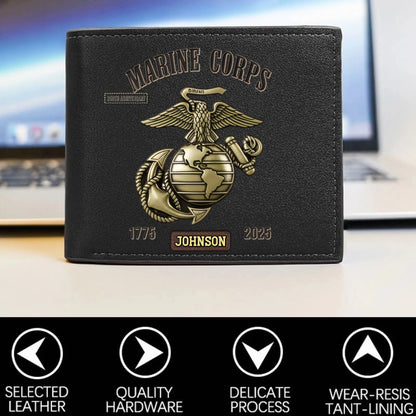 Personalized Veteran World Tour Wallet Perfect Gift_yythkg