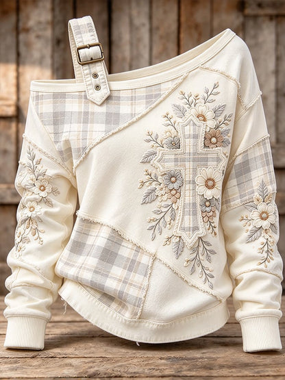 Women's Faith Printed Casual Hoodie