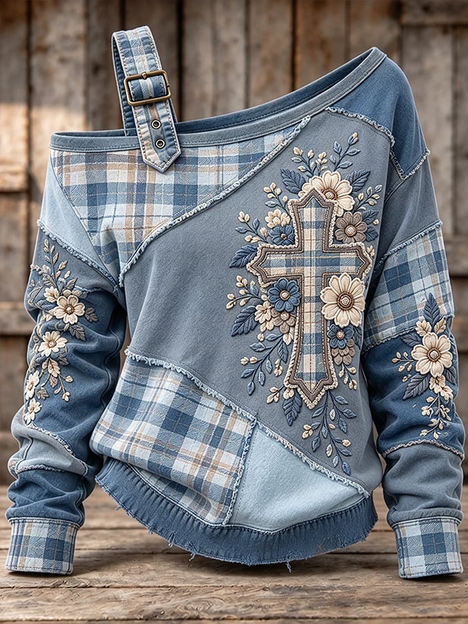 Women's Faith Printed Casual Hoodie