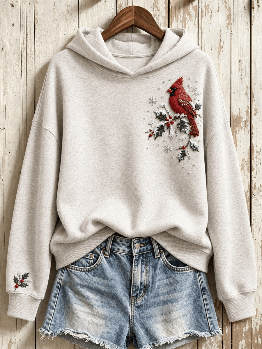 Women's Winter Animals Print Sweatshirt