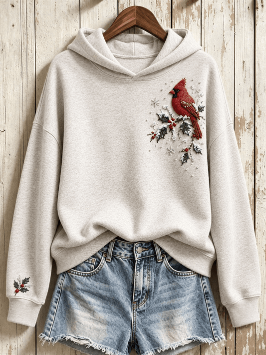 Women's Winter Animals Print Sweatshirt