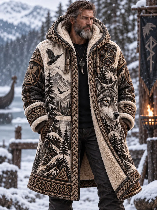 Men's Viking Fleece Lined Hoodie